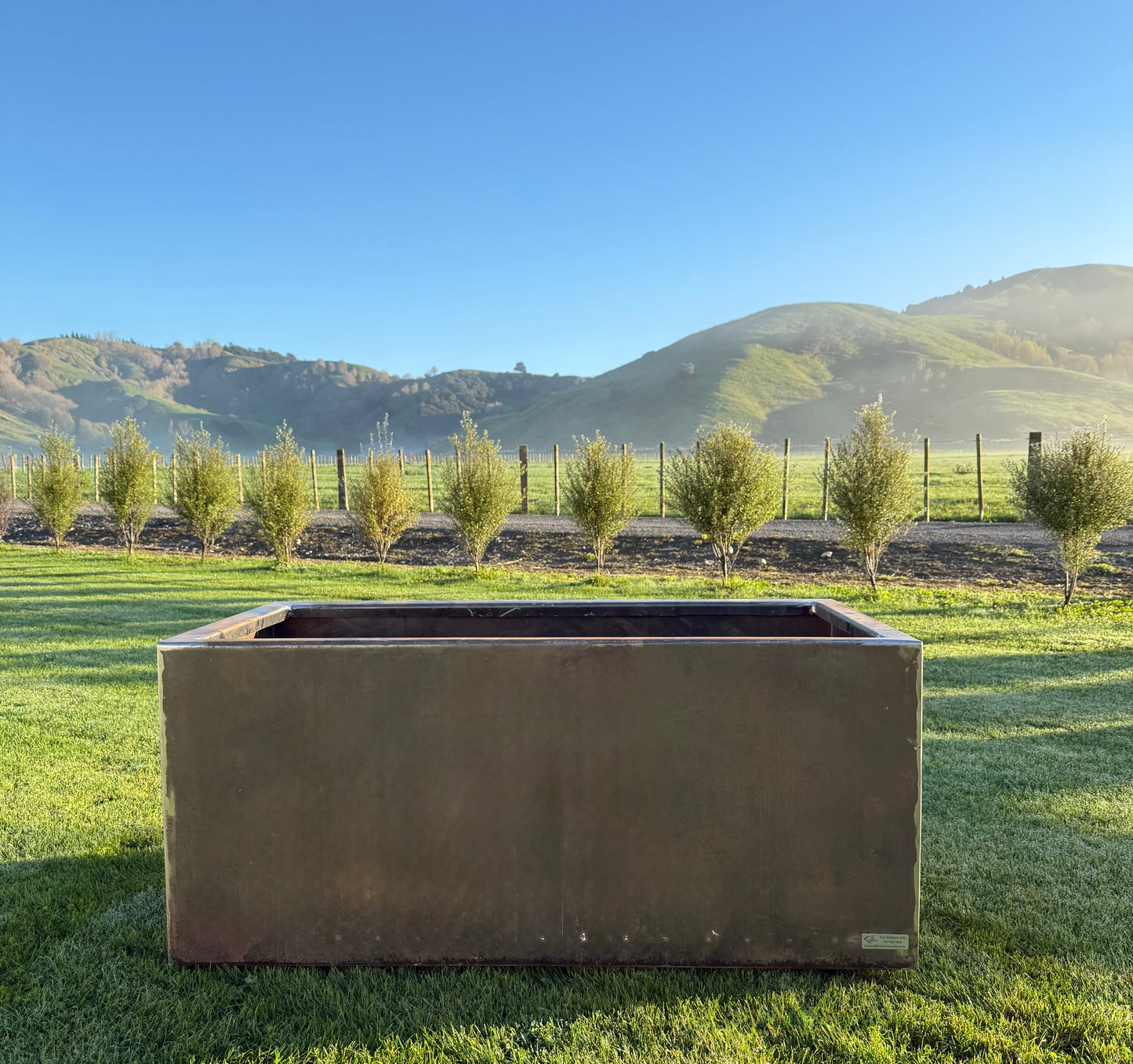 Corten Planter Trough