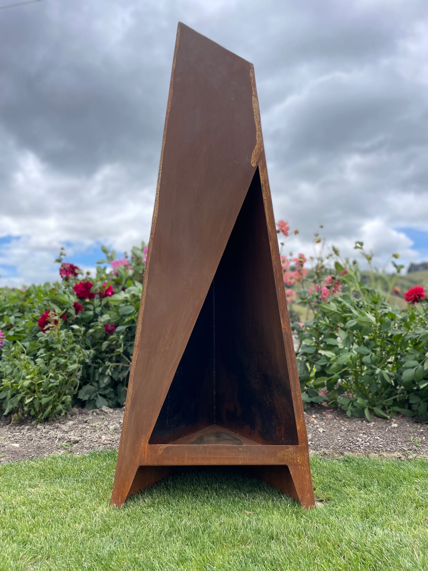 Assymetrical Fire Pit